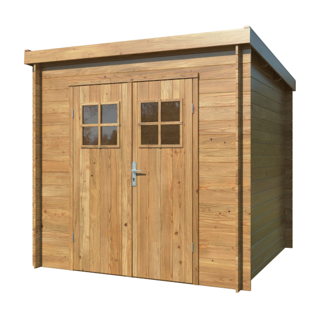 CASETTA IN LEGNO IMPREGNATO ZOE B CM. 216X216 LOSA LEGNAMI